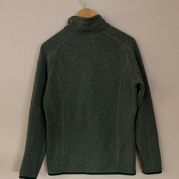Womens Patagonia Green Better sweater Half-Zip Fleece - Picture 4 of 4